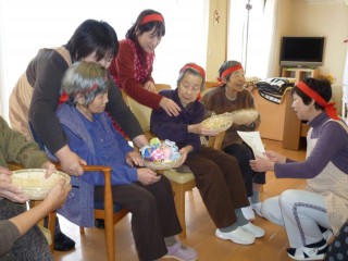 お裾分けリレー