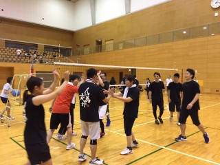 喜びのハイタッチ①