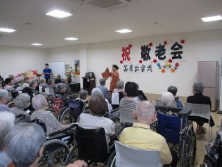 日本舞踊でお祝い!