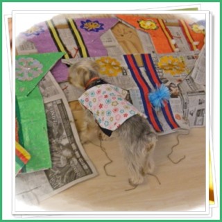 クンクンクン。。。インクの匂い？？？