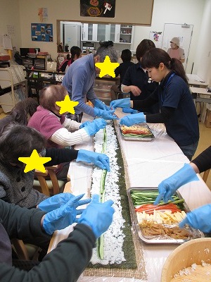 上手く巻けるかな?