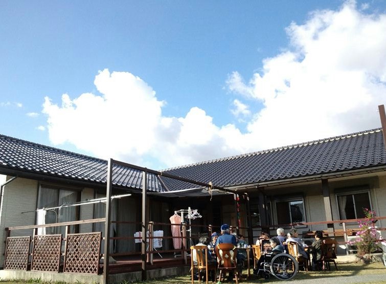 青い空、白い雲！