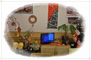 実のなる木変化　　クリスマスツリーに！