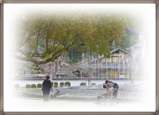 仲良し親子? 仲良し親子?