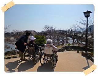 あれに見えるは錦帯橋！