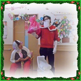 サンタ登場？？？